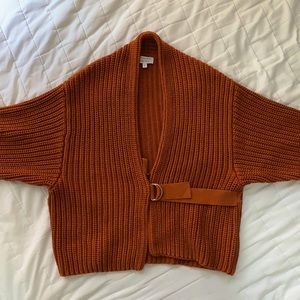 & other stories - orange sweater - size Small